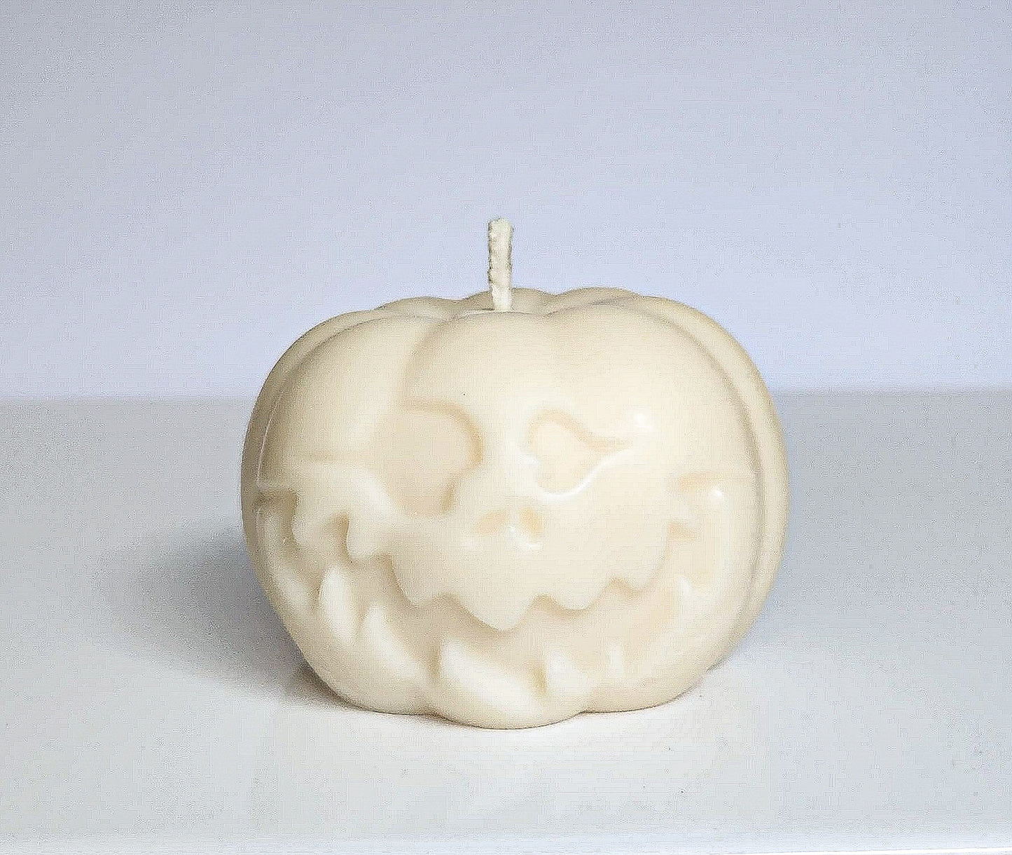 Silly Spook Jack-O-Lantern Pumpkin Candle