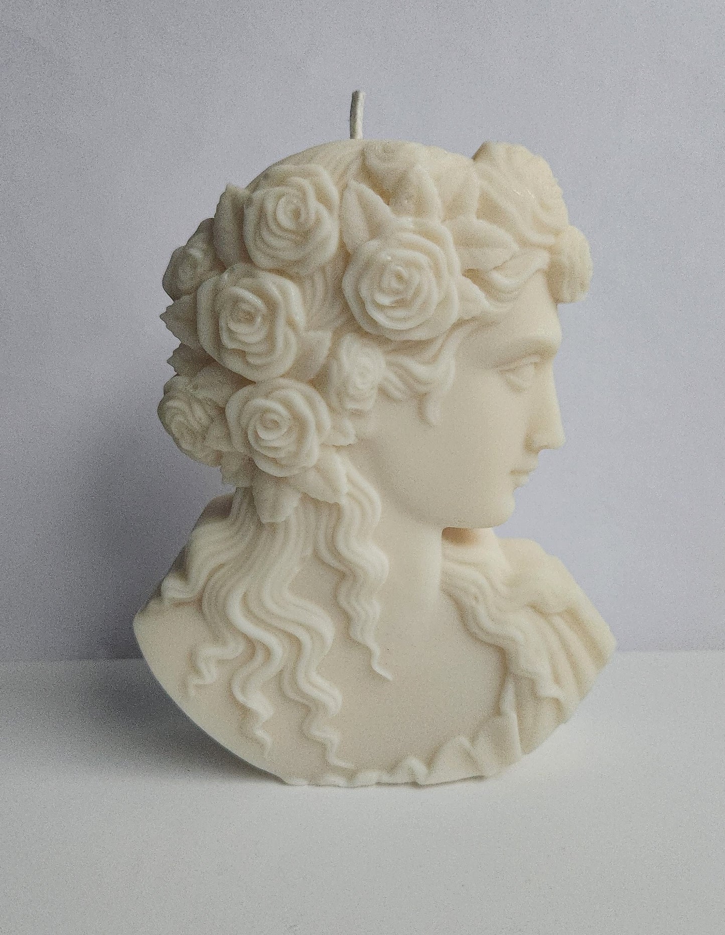 Floral Goddess Lady Candle (Large)