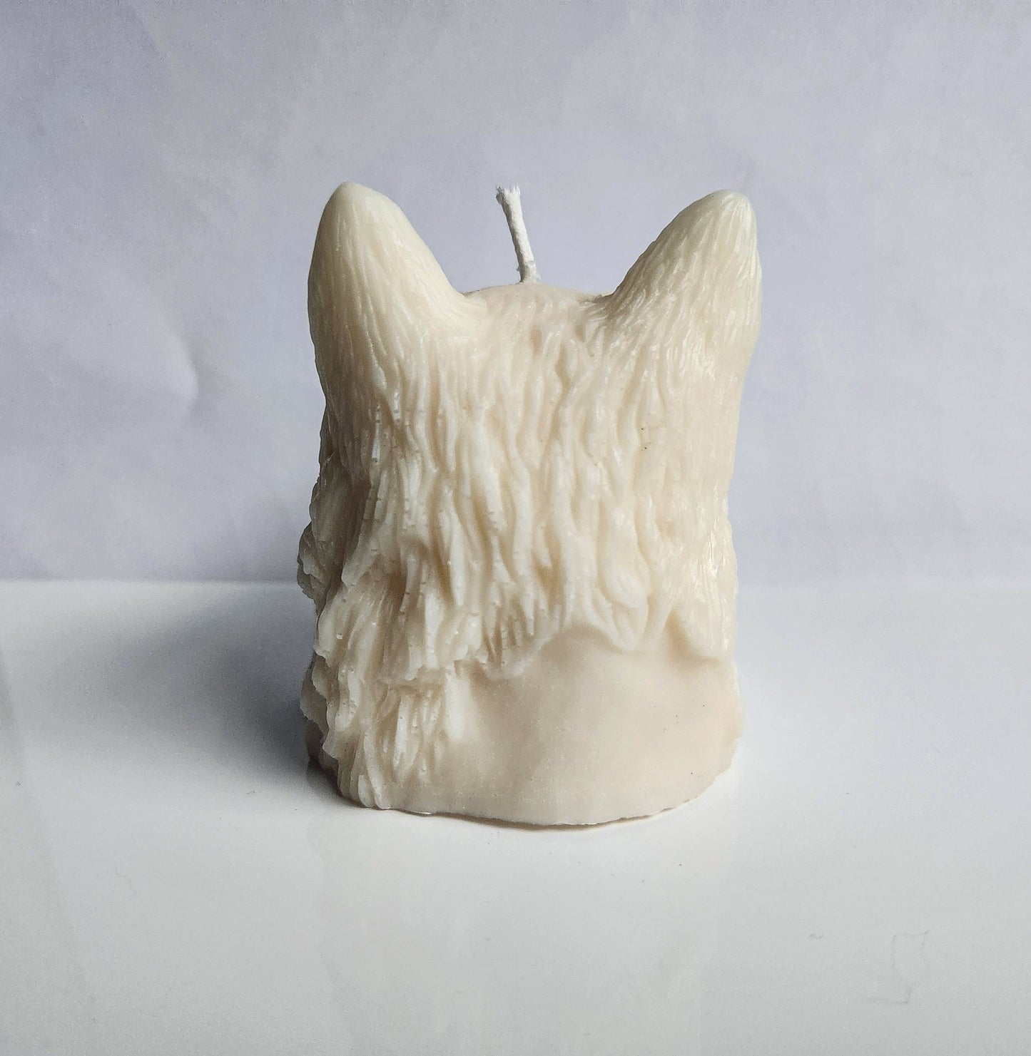 Mystic Wolf Skull Candle