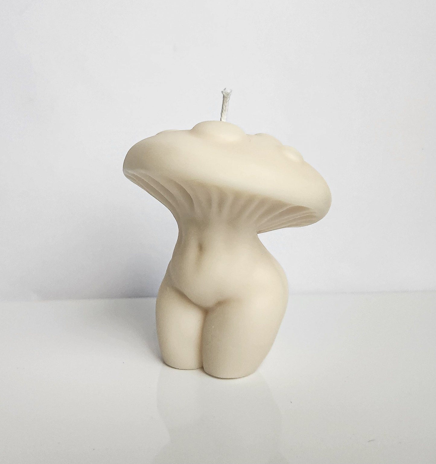 Feminine Fungi Goddess Candle