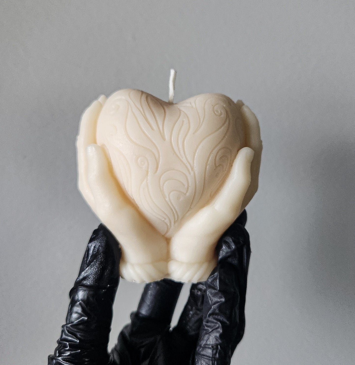 My Heart is in Your Hands Candle