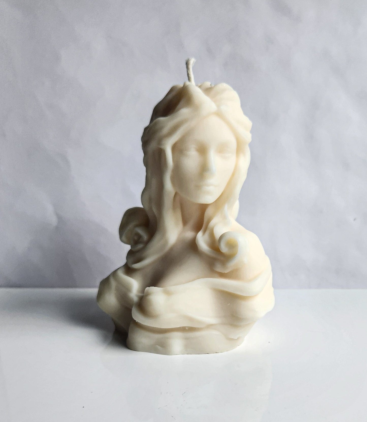 English Goddess Lady Candle (Large)