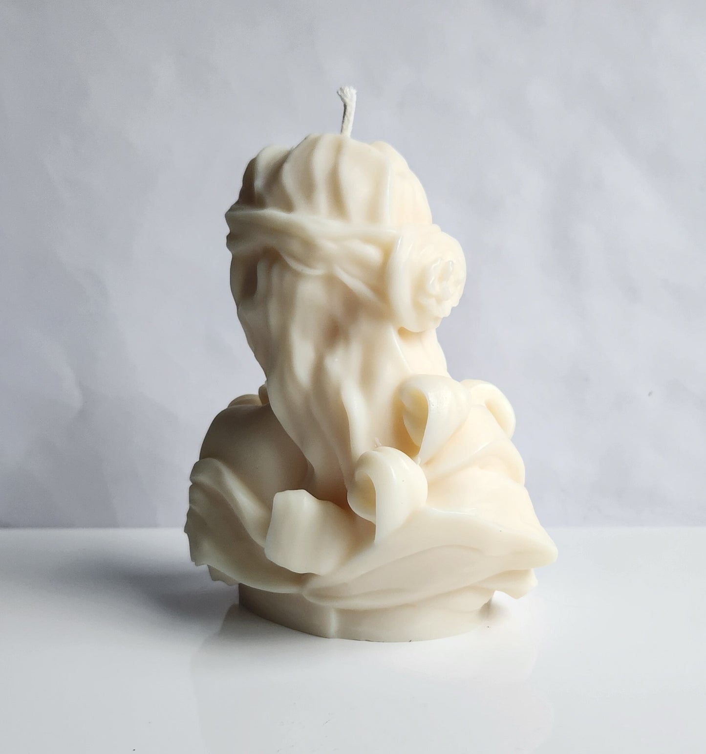 English Goddess Lady Candle (Large)