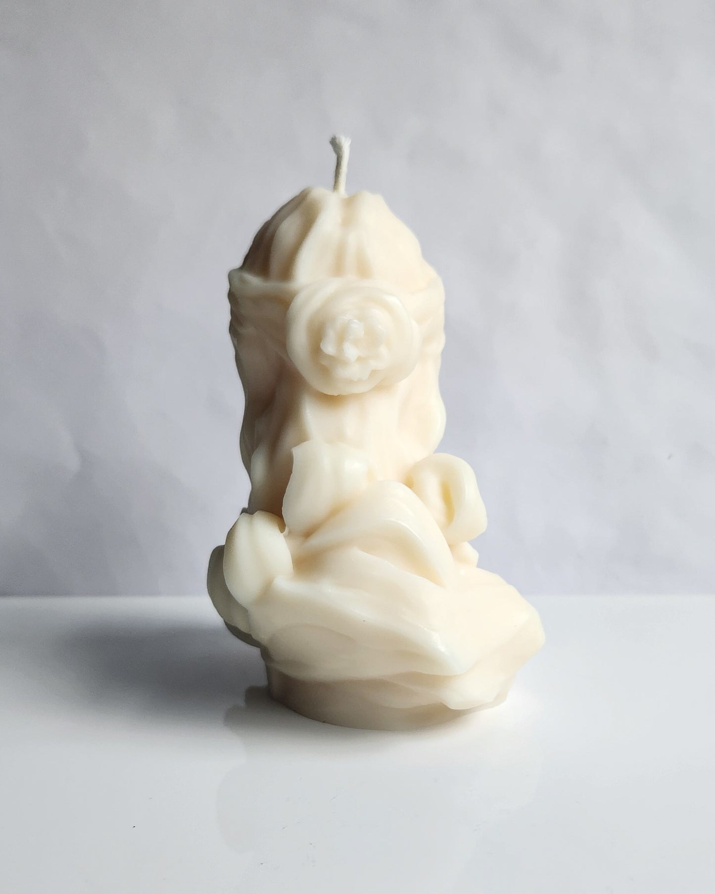 English Goddess Lady Candle (Large)