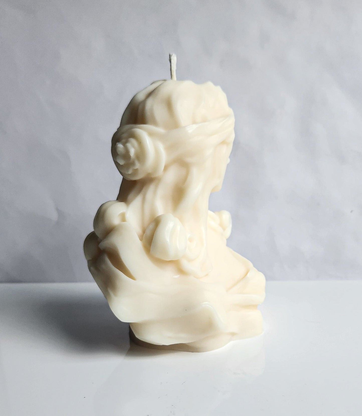 English Goddess Lady Candle (Large)