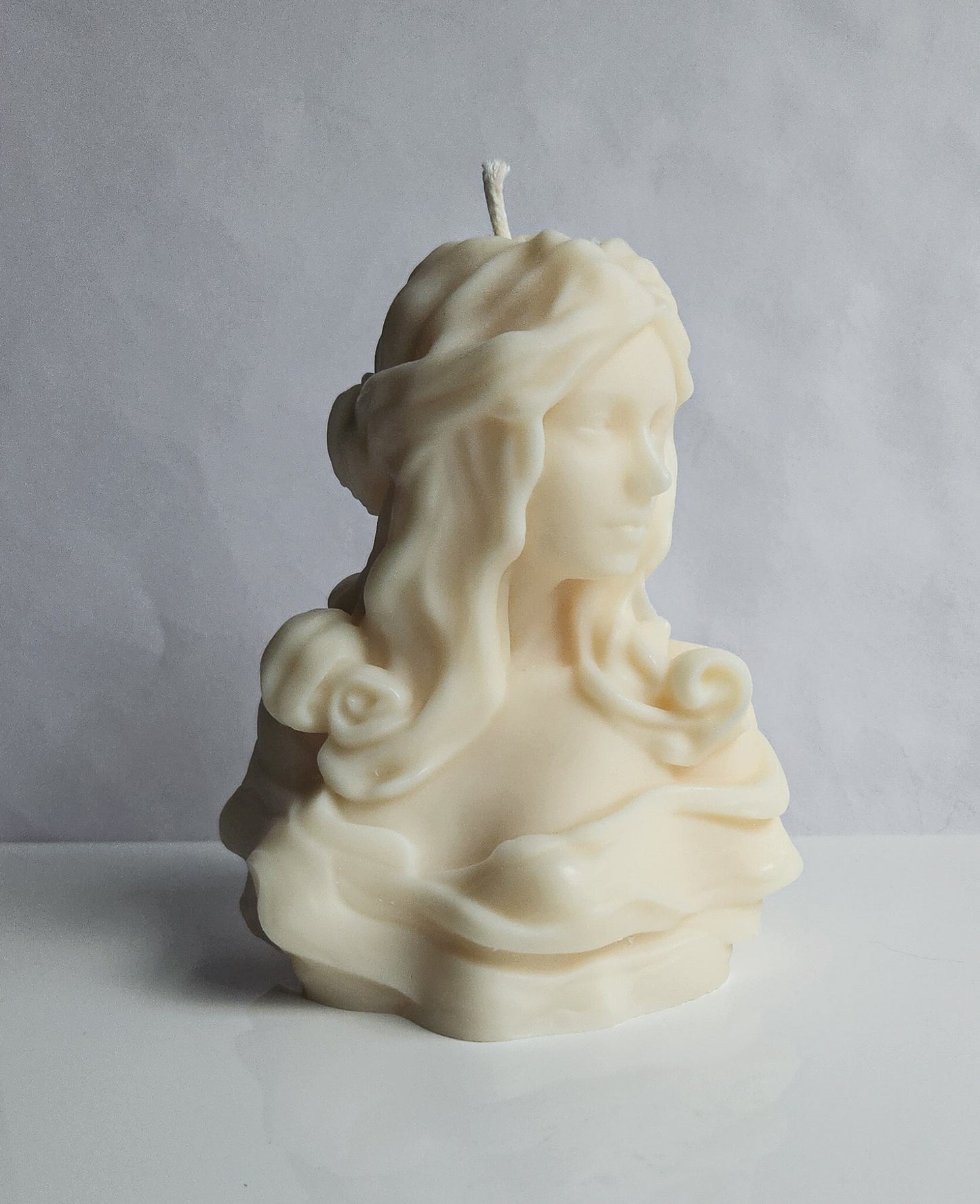 English Goddess Lady Candle (Large)