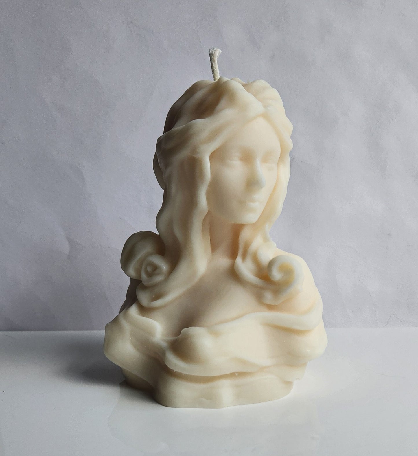 English Goddess Lady Candle (Large)