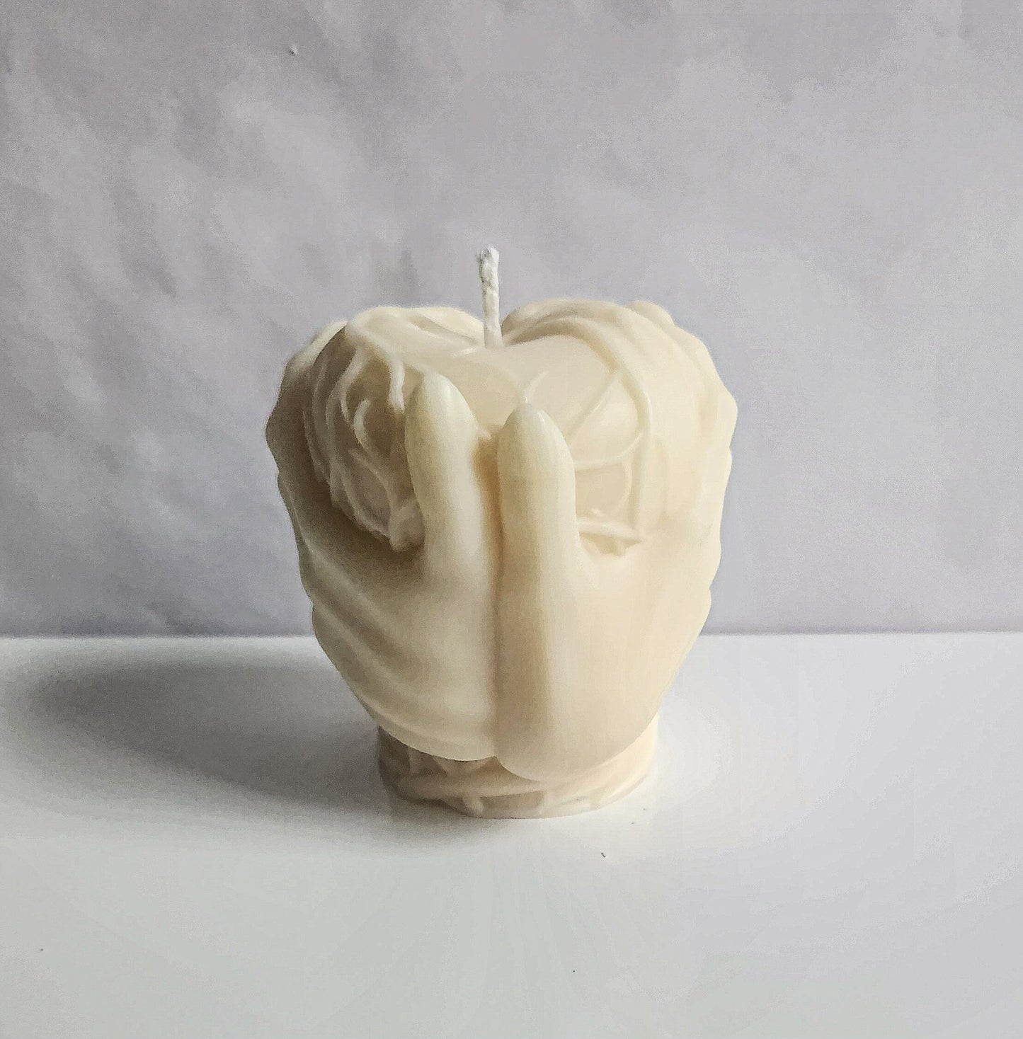 Eerie Enchanted Connection Heart Candle