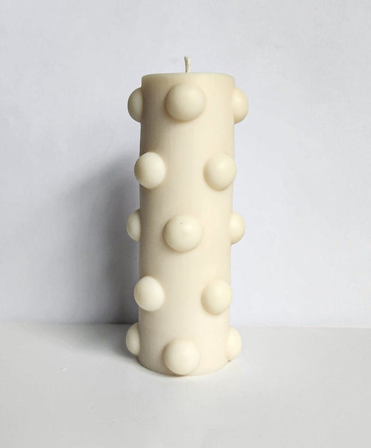 Tall Bubble Pillar Candle (Large)