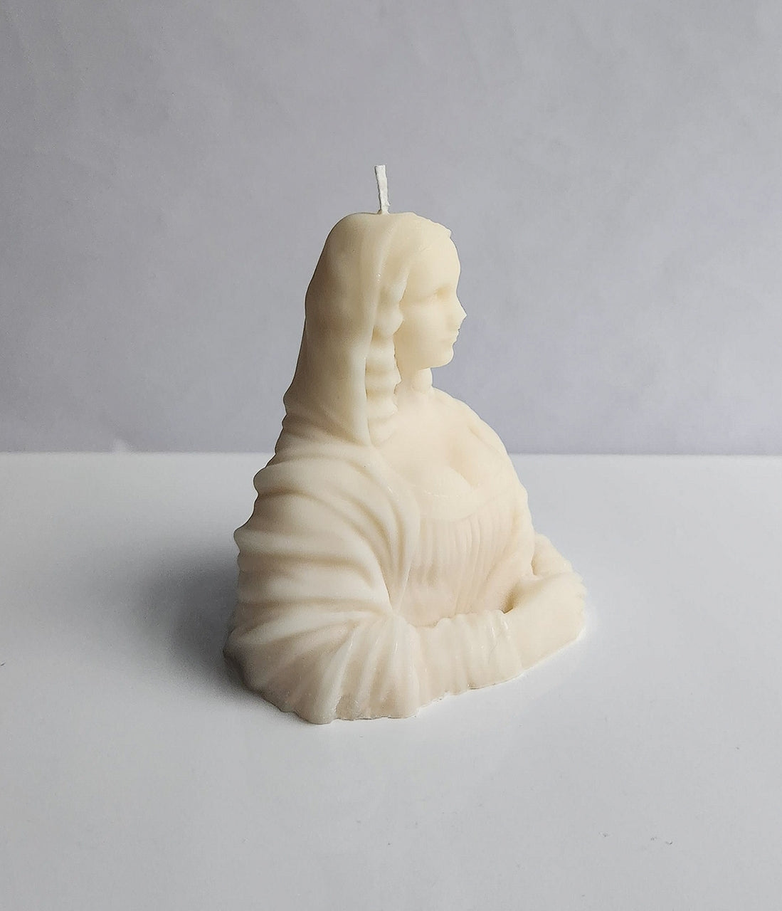 Mona Lisa Art Painting Candle