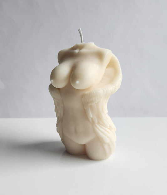 Winged Goddess Candle