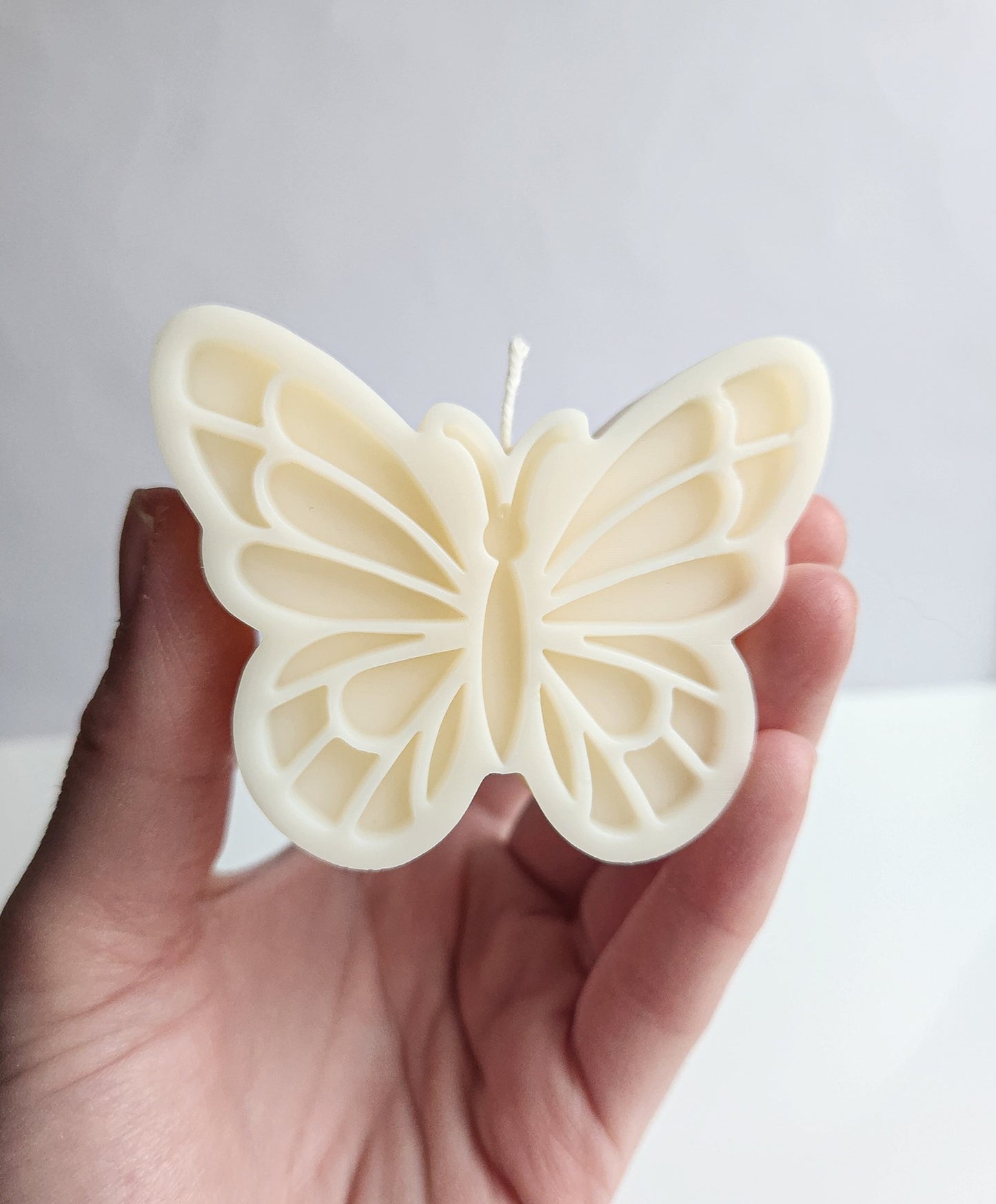 Ethereal Flutter Butterfly Candle