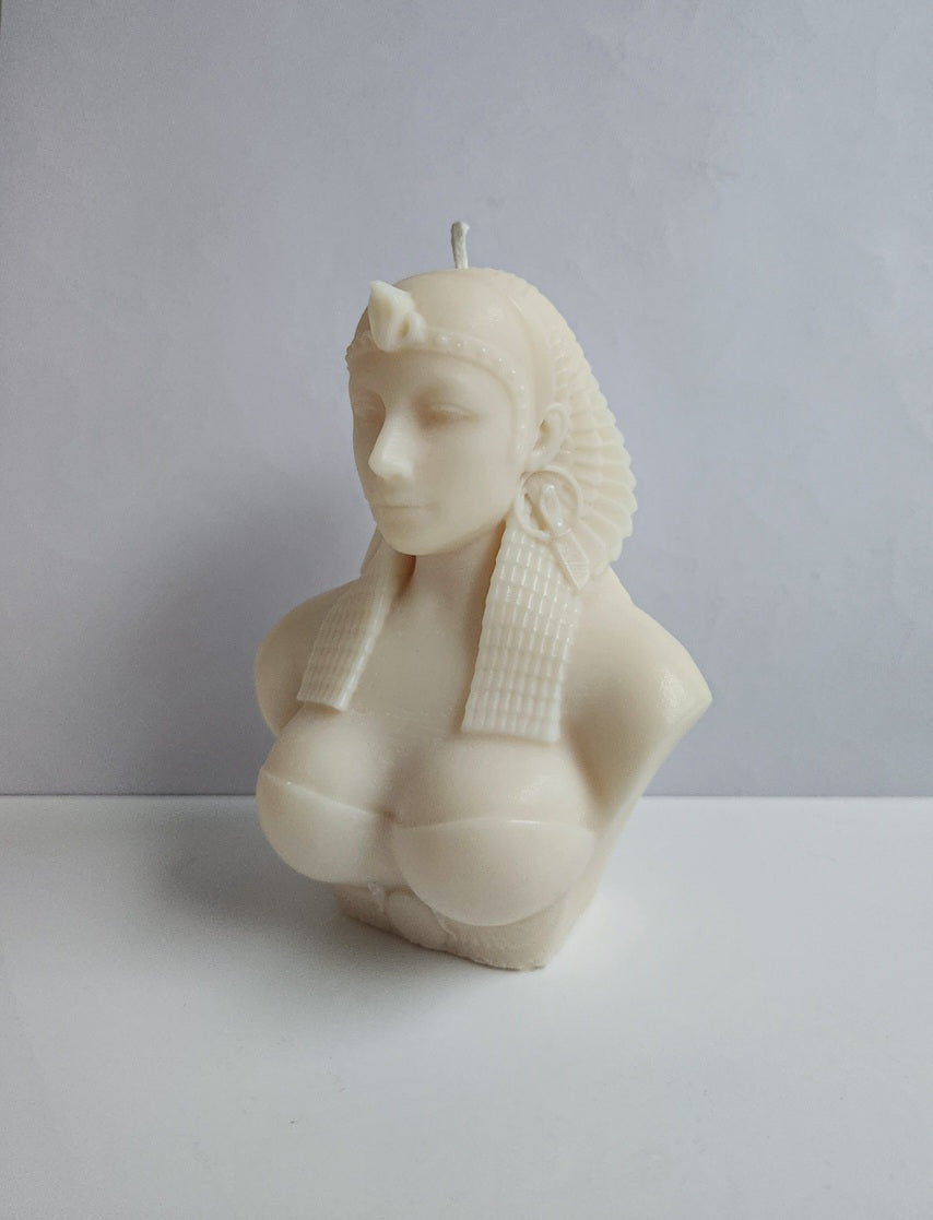 Auset Cleopatra Goddess Candle (Large)