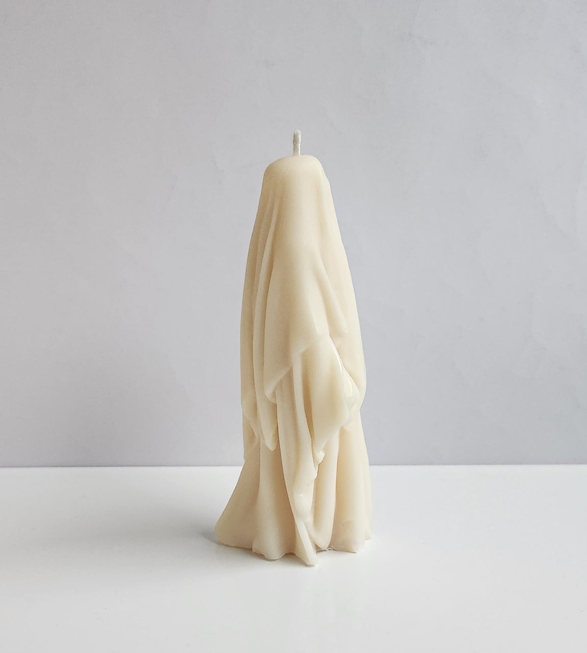 Draped Spirit Ghost Candle