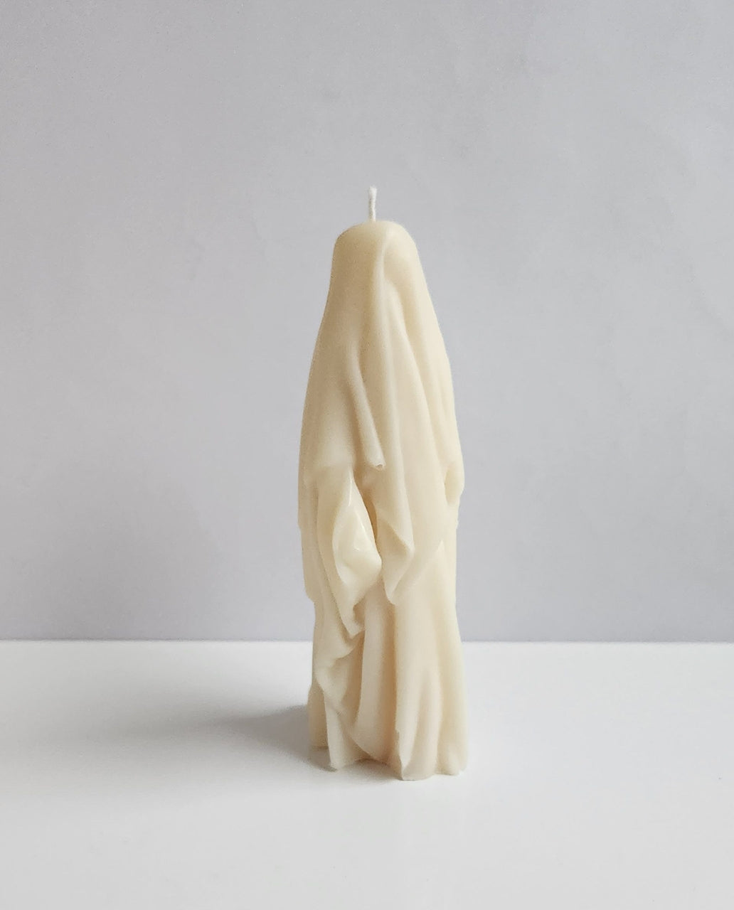 Draped Spirit Ghost Candle