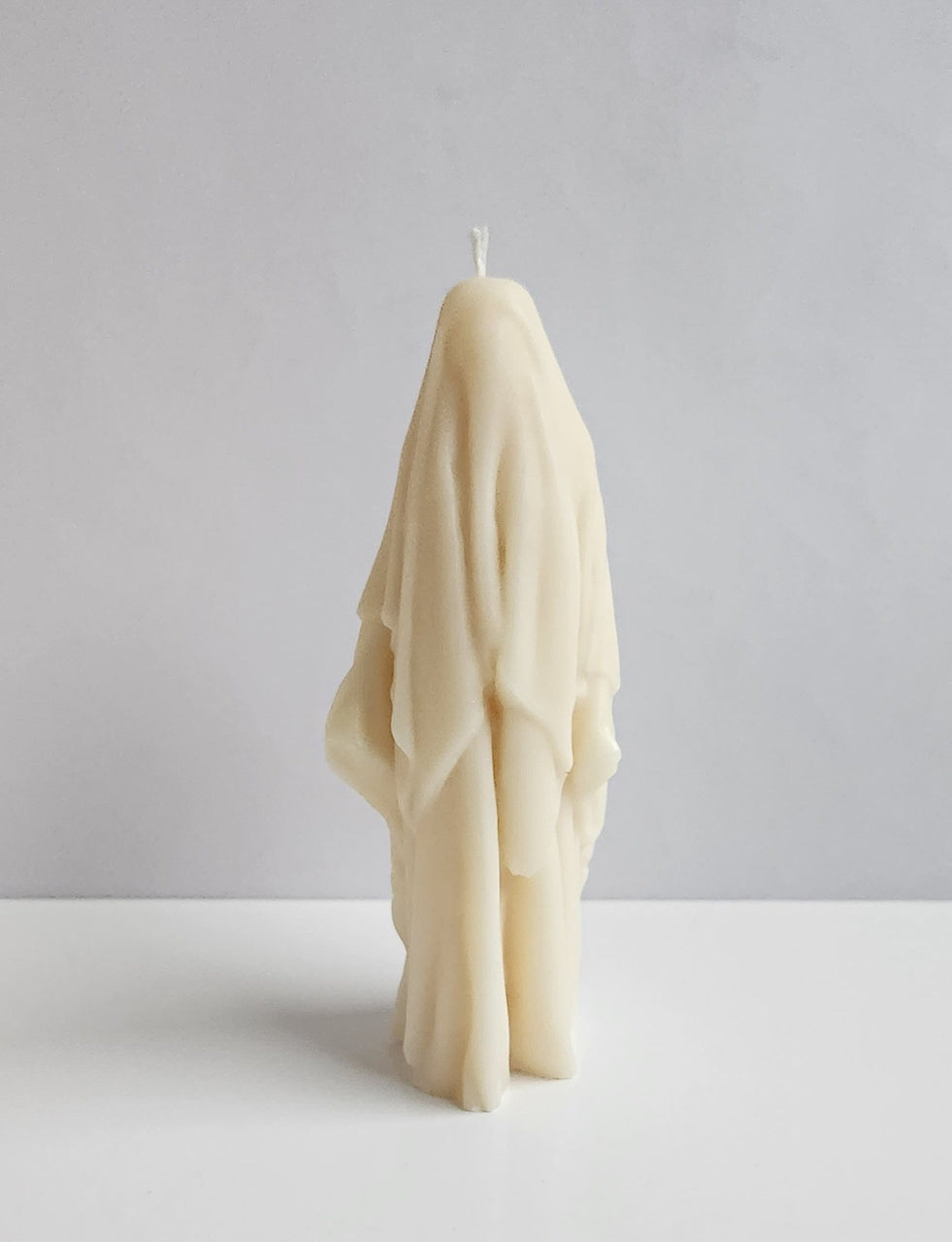 Draped Spirit Ghost Candle