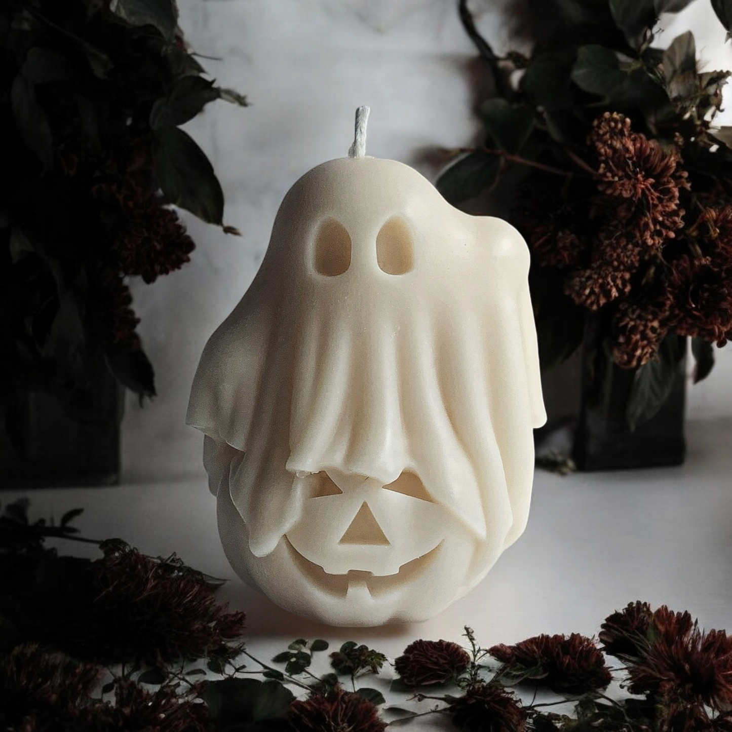 Spectral Pumpkin King Candle