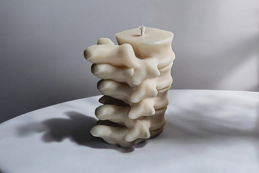 Vertebrae Candle