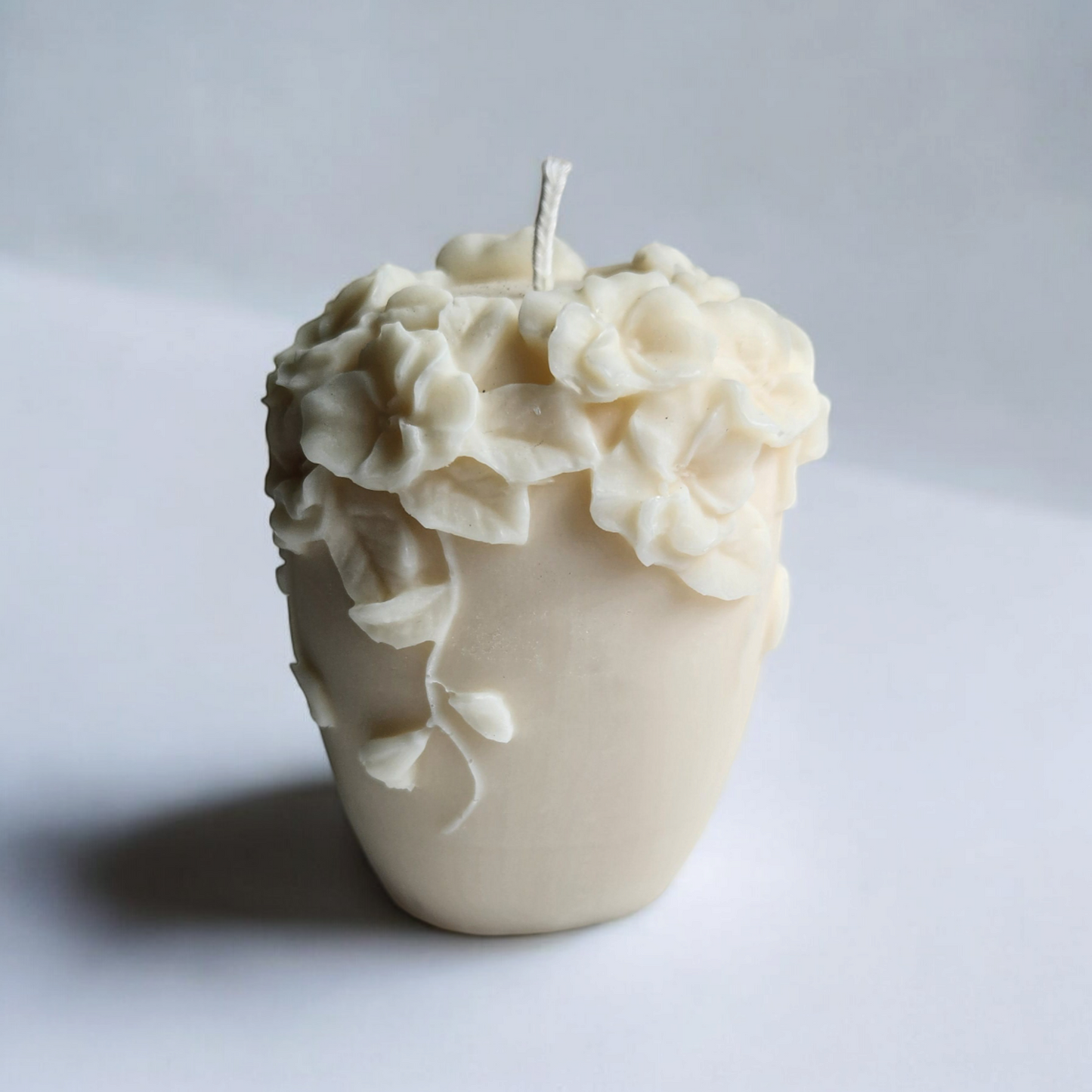 Floral Vase Pillar Candle