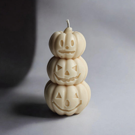 Harvest Tower Pumpkins Candle