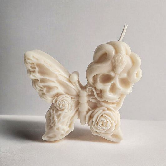 Rose of the Serpent's Butterfly Candle