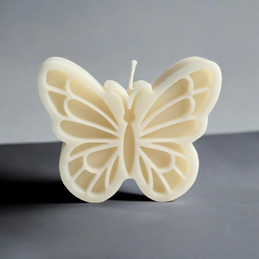 Ethereal Flutter Butterfly Candle