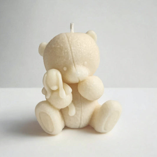 Snuggly Comfort Teddy Bear Candle