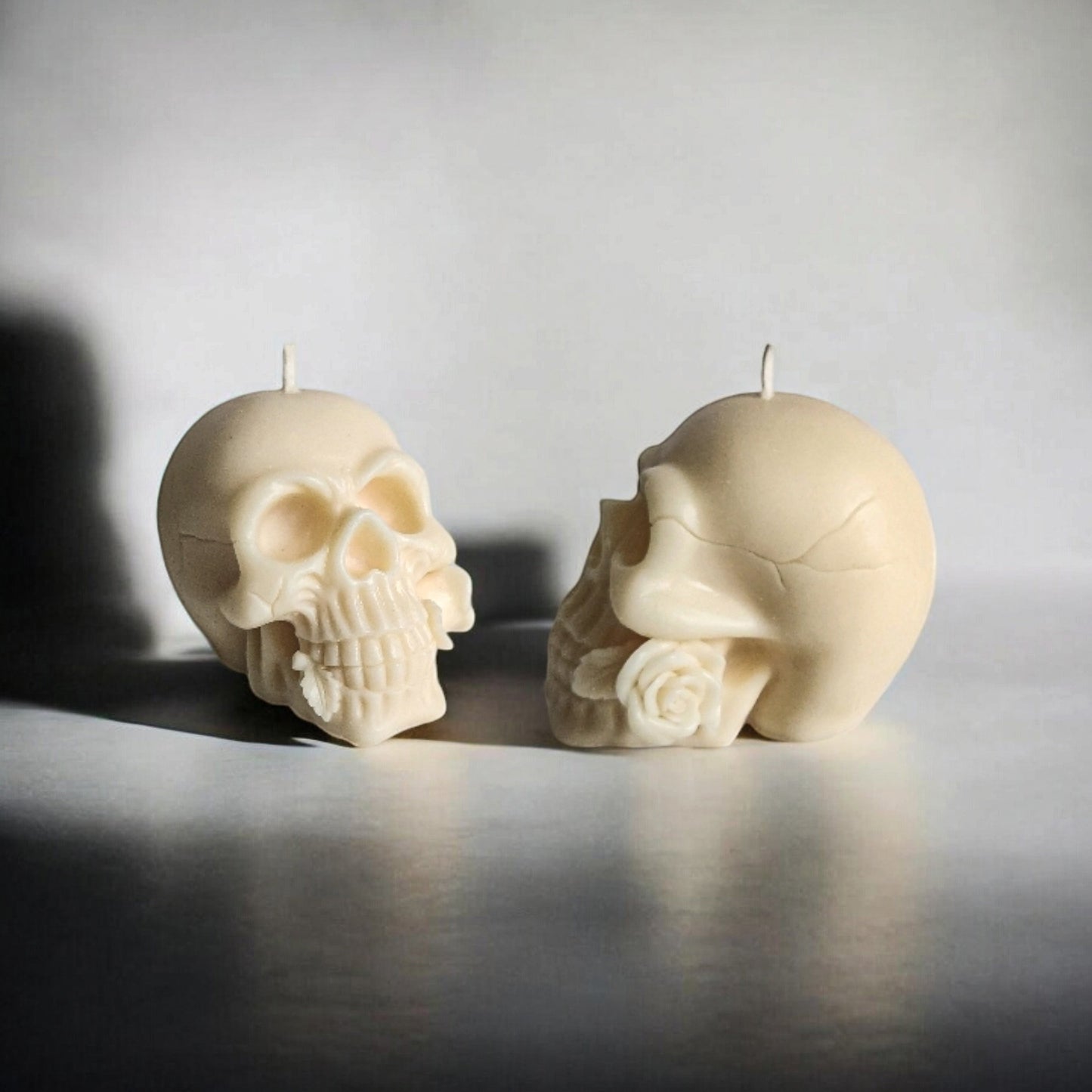 Eternal Love Skull Candle