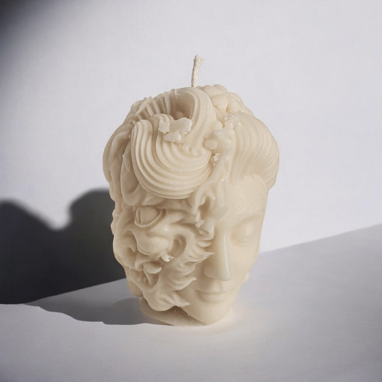 Two Faced Demon Lady Candle