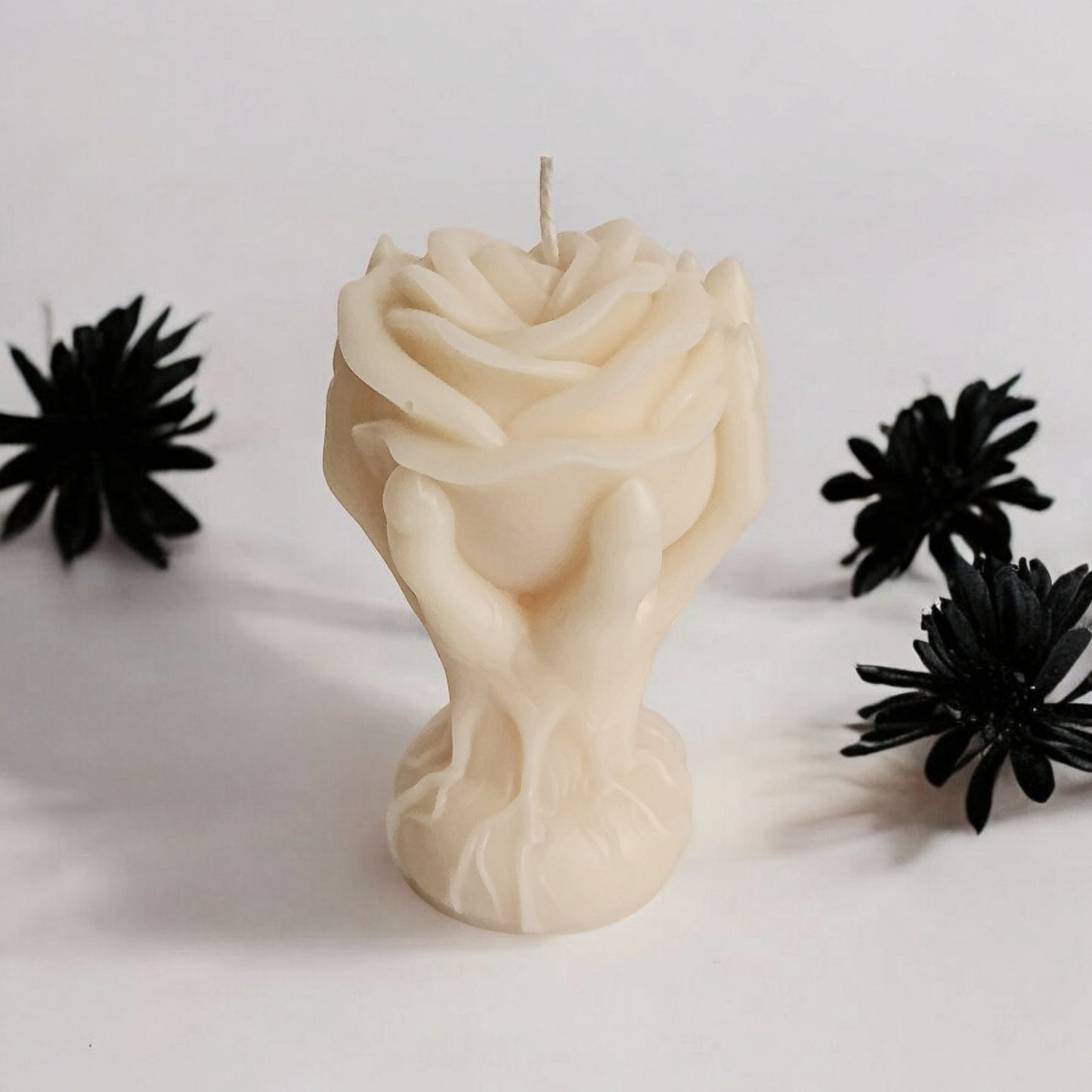 Enigmatic Embrace Rose Candle