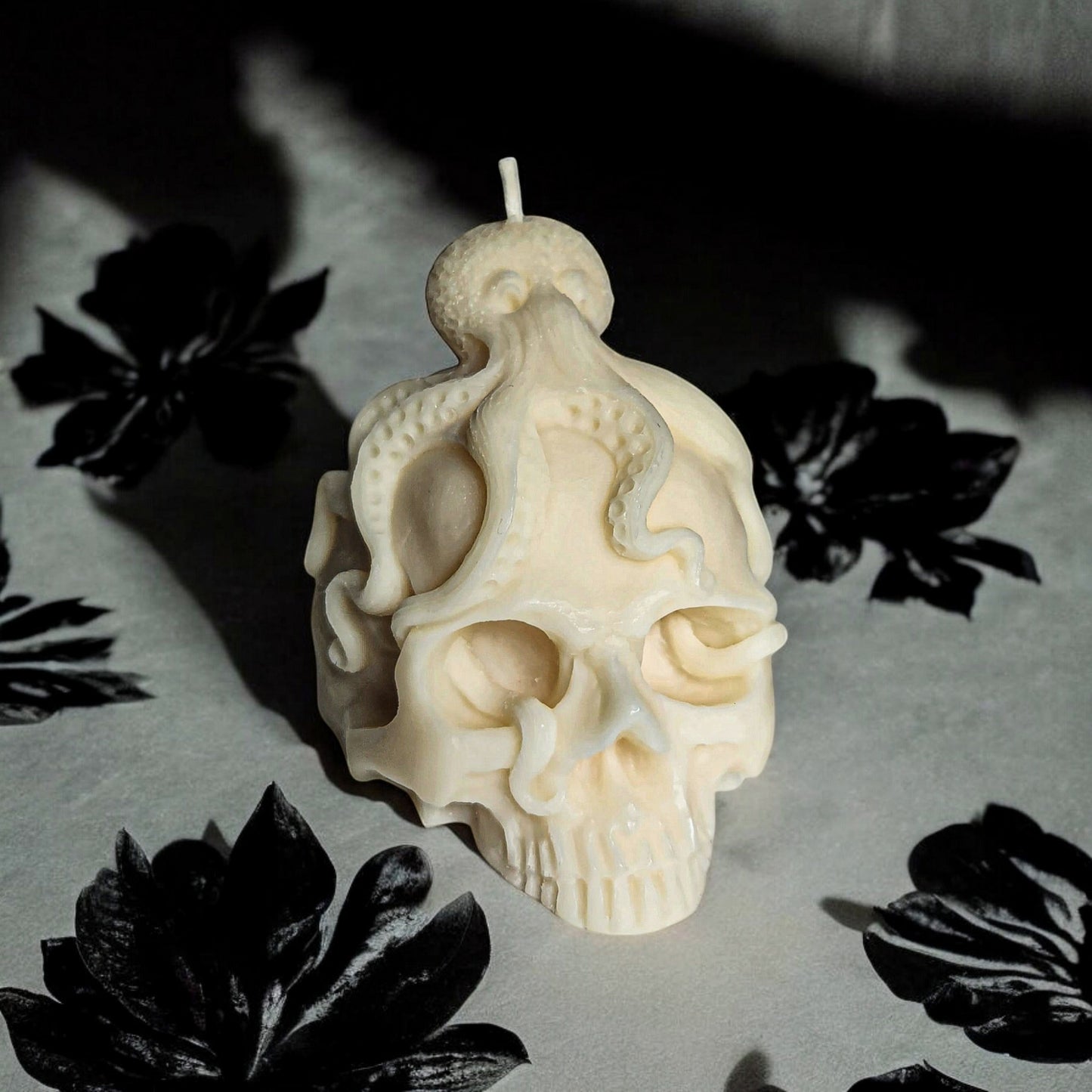 Skulls of the Deep Octopus Candle