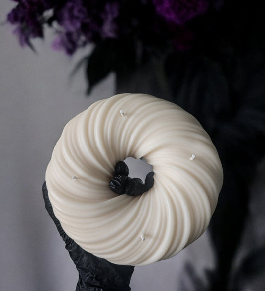 HUGE Sweet Swirls Donut Candle