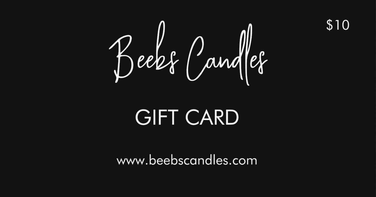 Beebs Candles Digital Gift Card